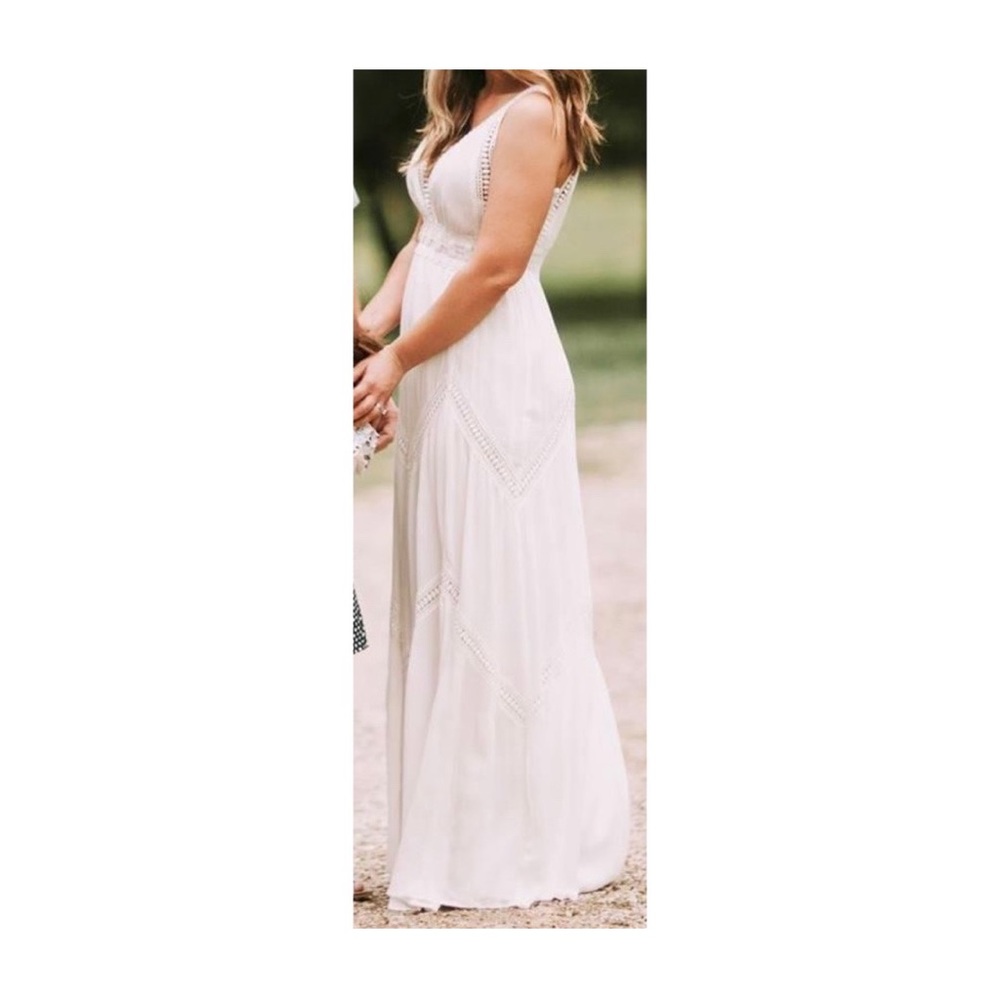Max Studio Lace Maxi Dress size small